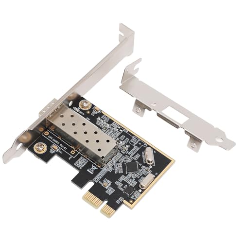 PCI-E-Ethernet-Netzwerkkarte, Schneller Übertragungschip, Effizienter Wärmeableitungs-Glasfaser-SFP-Netzwerkadapter für Desktop-PCs mit Umfassender Netzwerkstandardkompatibilität PCI-E-Ethernet-Netzwerkkarte, Schneller Übertragungschip, Effizienter Wärmeableitungs-Glasfaser-SFP-Netzwerkadapter für Desktop-PCs mit Umfassender Netzwerkstandardkompatibilität von Yanmis
