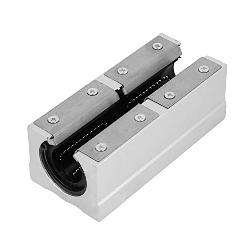 SBR25LUU Gleitblock, offener Gleitblock mit 25 mm Durchmesser 1 Packung Linearlagerblock von Yanmis