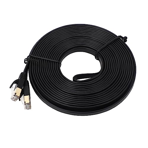 Yanmis 10 Gigabit Cat7 Kabel 10m Sauerstoffkupfer für die Netzwerk - Langlebiges PVC -Material von Yanmis