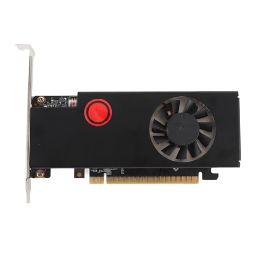 Yanmis 4 GB DDR5 128 Bit Gaming -Grafikkarte, 1116 MHz -Kernfrequenz, 1653 MHz Speicherfrequenz, PCI Express 2.0 16x, mit HD -Multimedia -Schnittstelle, DisplayPort, für die Arbeit, von Yanmis