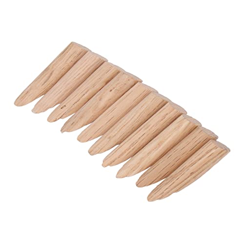Yanmis 50pcs Holzstecker -Loch -Plug Kit, Premium Holz Dübel Set für Robuste Verbindung, Ideal für Handwerksmänner und Projekte, Eiche oder Kiefernmaterial (Eiche) von Yanmis