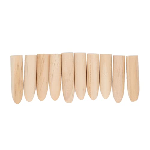Yanmis 50pcs Holzstecker -Loch -Plug Kit, Premium Holz Dübel Set für Robuste Verbindung, Ideal für Handwerksmänner und Projekte, Eiche oder Kiefernmaterial (Kiefernholz) von Yanmis