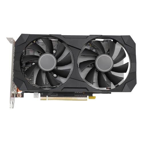 Yanmis DDR5-Grafikkarte, 950 2 GB DDR5 128 Bit 1200 MHz 6600 MHz PCI Express 3.0 16X Gaming-Grafikkarte mit 3 DisplayPort und HD-Multimedia-Schnittstelle, Multi-Screen-Ausgabe für 7 8 10 von Yanmis