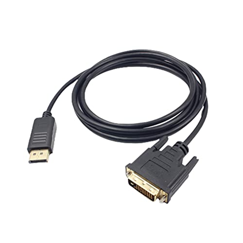 Yanmis Displayport-zu-DVI-Adapterkabel, Support Pro, High-Definition-Multimedia-Schnittstelle, für Displayport 1.1a, 1080P-zu-DVI-Konverter von Yanmis