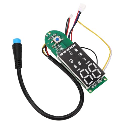 Yanmis Elektrisches Scooter -Armaturenbrett, Elektromutrcooter -Display E -Teileplatine, Ersatzbluetooth Circuit Board Kompatibel mit für 1s M365, mit Klaren Datenanzeige Yanmis Elektrisches Scooter -Armaturenbrett, Elektromutrcooter -Display E -Teileplatine, Ersatzbluetooth Circuit Board Kompatibel mit für 1s M365, mit Klaren Datenanzeige von Yanmis