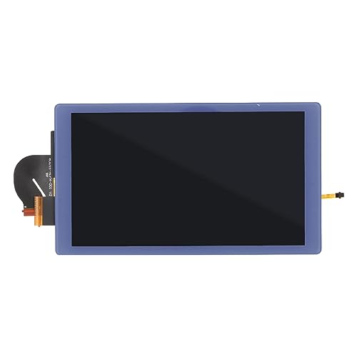 Yanmis Ersatzbildschirm Switch Lite, LCD-Display mit Hintergrundbeleuchtung OEM und Touchscreen, repariert zerbrochene Bildschirme, hohe Farbsättigung, einfache Installation (dunkelblau) von Yanmis