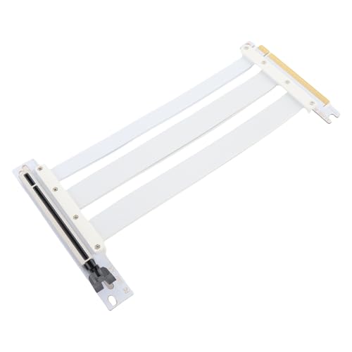 Yanmis Grafikkartenverlängerungskabel, PCIE 4.0 X16 128Gbit / S Riser -Kabel Kompatibel mit RTX4090 TI 8900 XT GPUs, mit Abgeschirmten Slots für Vertikale Installationen (50cm) von Yanmis
