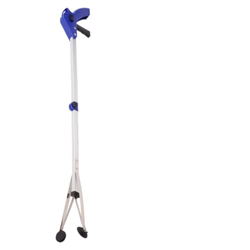 Yanmis Gummi -Saugnapfbecher -Wurfer Kürzer Faltmüll Picker für Autointerner Tragbarer Müll (Aluminium-Vierkantrohr) von Yanmis