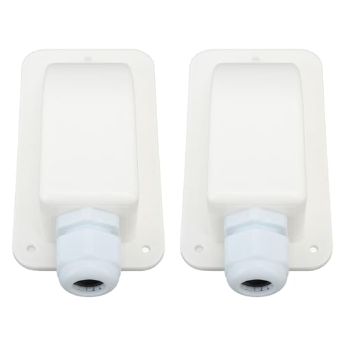 Yanmis Langlebige Solar -Eingangseingangsgehäuse für 6 Bis 12 Mm Kabel -RV Boot Yacht (White) von Yanmis