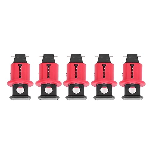 Yanmis Miniatur -Leistungsschalter Schloss für den Umschaltlochabstand von 3/8 Zoll oder Weniger, Sicheres Isoliermaterial, 5 Pack von 5 für Lockout -Tagout Yanmis Miniatur -Leistungsschalter Schloss für den Umschaltlochabstand von 3/8 Zoll oder Weniger, Sicheres Isoliermaterial, 5 Pack von 5 für Lockout -Tagout von Yanmis