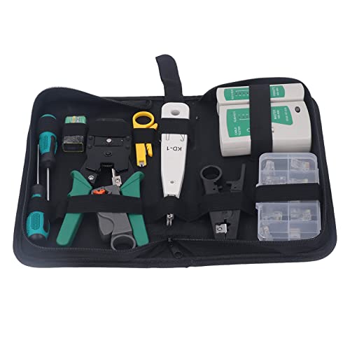 Yanmis Netzwerkkabel -Tester Set Arbeitssparung Langlebiger Tragbar für die Haushaltswartung RJ45 RJ11 Network Tool Yanmis Netzwerkkabel -Tester Set Arbeitssparung Langlebiger Tragbar für die Haushaltswartung RJ45 RJ11 Network Tool von Yanmis