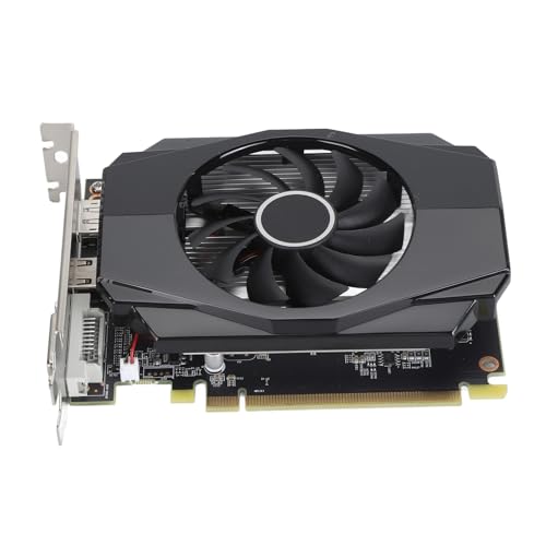 Yanmis RX 550 D5 Grafikkarte, 128 Bit 4 GB GDDR5 1183/6000 MHz, PCI Express 3.0 Gaming-Grafikkarte, DP1.4 HDR HD DVI D mit Lüfter für Büro- und PC-Gaming Yanmis RX 550 D5 Grafikkarte, 128 Bit 4 GB GDDR5 1183/6000 MHz, PCI Express 3.0 Gaming-Grafikkarte, DP1.4 HDR HD DVI D mit Lüfter für Büro- und PC-Gaming von Yanmis
