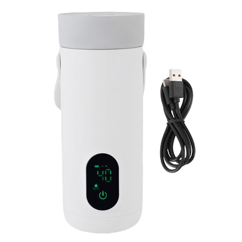 Yanmis Reisekessel, 350 Ml Kleiner Tee Kaffeekessel Mini Heißwasserkessel, 27000 MAh USB Wiederaufladbare Tragbare Warmwasserbereiter für Camping Im Freien Im Freien Yanmis Reisekessel, 350 Ml Kleiner Tee Kaffeekessel Mini Heißwasserkessel, 27000 MAh USB Wiederaufladbare Tragbare Warmwasserbereiter für Camping Im Freien Im Freien von Yanmis