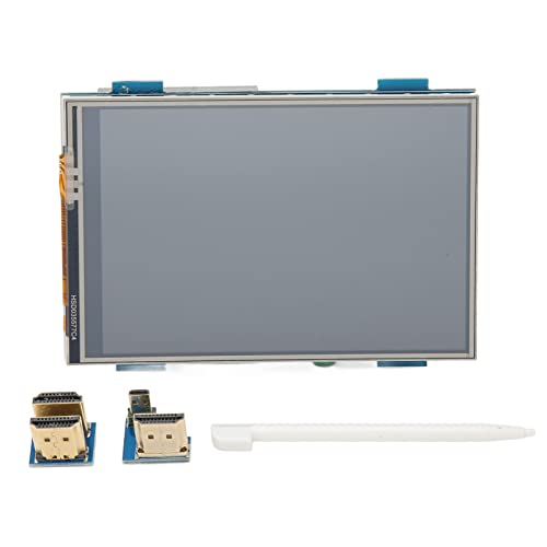 Yanmis Touchscreen 3,5 Zoll HD 480 x 320 SPI TFT LCD mit Touchscreen, schnelle Reaktion, für RPi 3B + 2B W A B von Yanmis