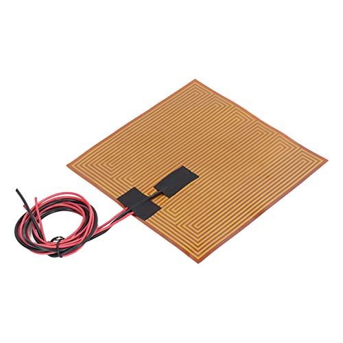 Yanmis Ultra Dünne PI -Heizelemente Filmen Schnelle Heizung für 3D -Drucker, Polyimid Heizungsplatte für Ingenieure und Tech Enthusiasten (DC24V 150W) von Yanmis