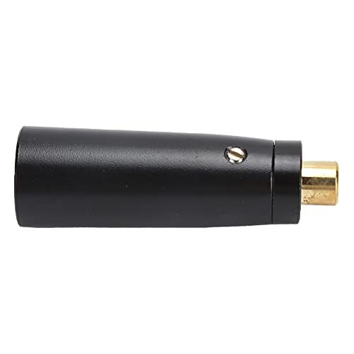 Yanmis Weibliche zu XLR -Adapter -Zinklegierungsanschluss für Mixer Mikrofonschwarz Yanmis Weibliche zu XLR -Adapter -Zinklegierungsanschluss für Mixer Mikrofonschwarz von Yanmis