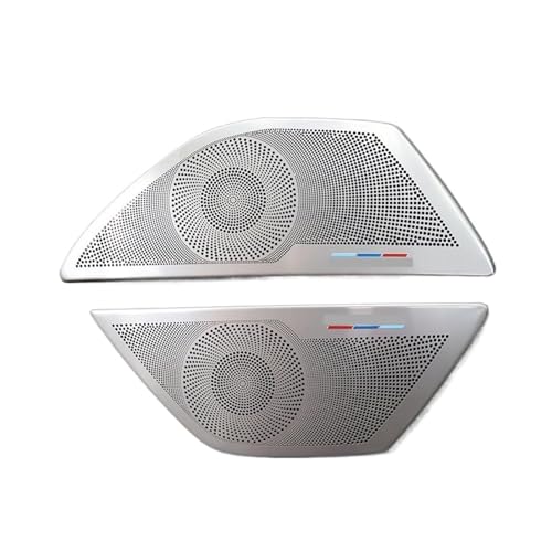 YannnnV12 Dekorativer Rahmen für die Autohupenabdeckung Für BMW F10 F18 5 Series,Sound Frame Trim Cover Dekoration Aufkleber Edelstahl Zubehör,B-White YannnnV12 Dekorativer Rahmen für die Autohupenabdeckung Für BMW F10 F18 5 Series,Sound Frame Trim Cover Dekoration Aufkleber Edelstahl Zubehör,B-White von YannnnV12
