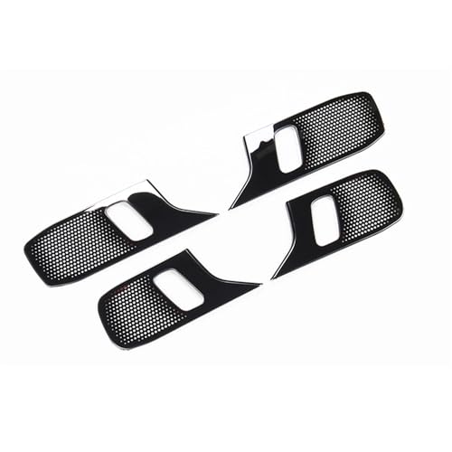 YannnnV12 Dekorativer Rahmen für die Autohupenabdeckung Für Ford Explorer 2020 2021 2022 2023 2024,Sound Frame Trim Cover Dekoration Aufkleber Edelstahl Zubehör,B-Titanium Black YannnnV12 Dekorativer Rahmen für die Autohupenabdeckung Für Ford Explorer 2020 2021 2022 2023 2024,Sound Frame Trim Cover Dekoration Aufkleber Edelstahl Zubehör,B-Titanium Black von YannnnV12