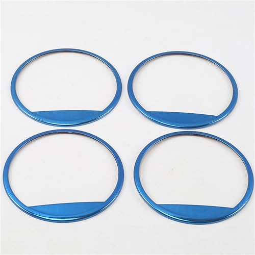 YannnnV12 Dekorativer Rahmen für die Autohupenabdeckung Für Hyundai Kona Encino Kauai 2017 2018 2019 2020,Sound Frame Trim Cover Dekoration Aufkleber Edelstahl Zubehör,A-Blue YannnnV12 Dekorativer Rahmen für die Autohupenabdeckung Für Hyundai Kona Encino Kauai 2017 2018 2019 2020,Sound Frame Trim Cover Dekoration Aufkleber Edelstahl Zubehör,A-Blue von YannnnV12