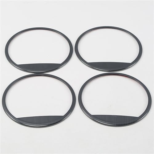 YannnnV12 Dekorativer Rahmen für die Autohupenabdeckung Für Hyundai Kona Encino Kauai 2017 2018 2019 2020,Sound Frame Trim Cover Dekoration Aufkleber Edelstahl Zubehör,B-Black YannnnV12 Dekorativer Rahmen für die Autohupenabdeckung Für Hyundai Kona Encino Kauai 2017 2018 2019 2020,Sound Frame Trim Cover Dekoration Aufkleber Edelstahl Zubehör,B-Black von YannnnV12