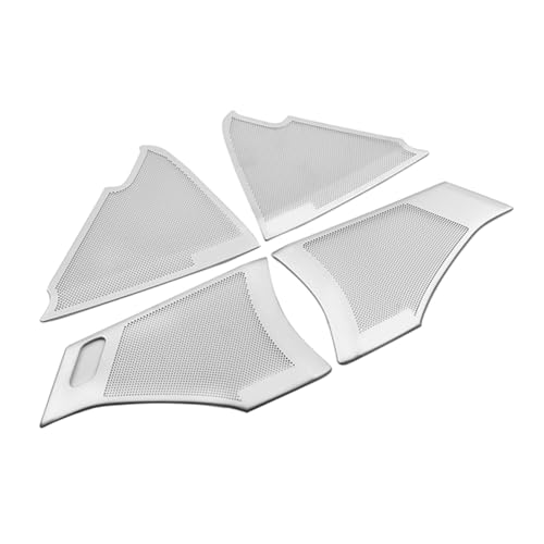 YannnnV12 Dekorativer Rahmen für die Autohupenabdeckung Für Mazda 3 Axela 2019 2020,Sound Frame Trim Cover Dekoration Aufkleber Edelstahl Zubehör,B-A Silver 4pcs YannnnV12 Dekorativer Rahmen für die Autohupenabdeckung Für Mazda 3 Axela 2019 2020,Sound Frame Trim Cover Dekoration Aufkleber Edelstahl Zubehör,B-A Silver 4pcs von YannnnV12