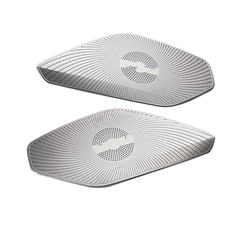 YannnnV12 Dekorativer Rahmen für die Autohupenabdeckung Für Mazda MX-5 RF MX5 ND 2016-2020,Sound Frame Trim Cover Dekoration Aufkleber Edelstahl Zubehör,A-Silver 2PCS YannnnV12 Dekorativer Rahmen für die Autohupenabdeckung Für Mazda MX-5 RF MX5 ND 2016-2020,Sound Frame Trim Cover Dekoration Aufkleber Edelstahl Zubehör,A-Silver 2PCS von YannnnV12