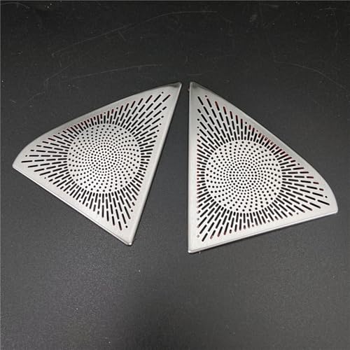 YannnnV12 Dekorativer Rahmen für die Autohupenabdeckung Für Mercedes Benz C Class W204,Sound Frame Trim Cover Dekoration Aufkleber Edelstahl Zubehör,A YannnnV12 Dekorativer Rahmen für die Autohupenabdeckung Für Mercedes Benz C Class W204,Sound Frame Trim Cover Dekoration Aufkleber Edelstahl Zubehör,A von YannnnV12