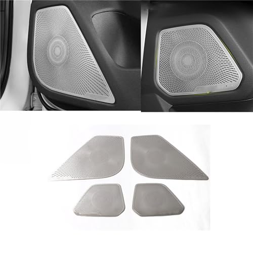 YannnnV12 Dekorativer Rahmen für die Autohupenabdeckung Für Mitsubishi Outlander 2022 2023 2024,Sound Frame Trim Cover Dekoration Aufkleber Edelstahl Zubehör,A-ss Silver YannnnV12 Dekorativer Rahmen für die Autohupenabdeckung Für Mitsubishi Outlander 2022 2023 2024,Sound Frame Trim Cover Dekoration Aufkleber Edelstahl Zubehör,A-ss Silver von YannnnV12