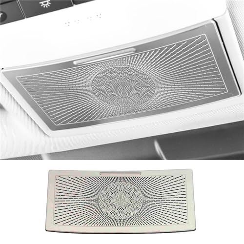 YannnnV12 Dekorativer Rahmen für die Autohupenabdeckung Für Mitsubishi Outlander 2022 2023 2024,Sound Frame Trim Cover Dekoration Aufkleber Edelstahl Zubehör,G-Roof Silver YannnnV12 Dekorativer Rahmen für die Autohupenabdeckung Für Mitsubishi Outlander 2022 2023 2024,Sound Frame Trim Cover Dekoration Aufkleber Edelstahl Zubehör,G-Roof Silver von YannnnV12