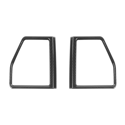 YannnnV12 Dekorativer Rahmen für die Autohupenabdeckung Für Suzuki Jimny JB64 JB74 2019-2023,Sound Frame Trim Cover Dekoration Aufkleber Edelstahl Zubehör,B-Carbon Fiber Grain YannnnV12 Dekorativer Rahmen für die Autohupenabdeckung Für Suzuki Jimny JB64 JB74 2019-2023,Sound Frame Trim Cover Dekoration Aufkleber Edelstahl Zubehör,B-Carbon Fiber Grain von YannnnV12