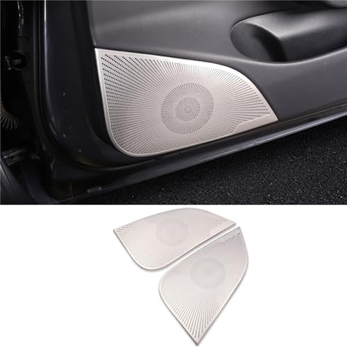 YannnnV12 Dekorativer Rahmen für die Autohupenabdeckung Für Tesla Model 3 2018 2019 2020 2021 2022 2023,Sound Frame Trim Cover Dekoration Aufkleber Edelstahl Zubehör,A-Titanium Silver YannnnV12 Dekorativer Rahmen für die Autohupenabdeckung Für Tesla Model 3 2018 2019 2020 2021 2022 2023,Sound Frame Trim Cover Dekoration Aufkleber Edelstahl Zubehör,A-Titanium Silver von YannnnV12