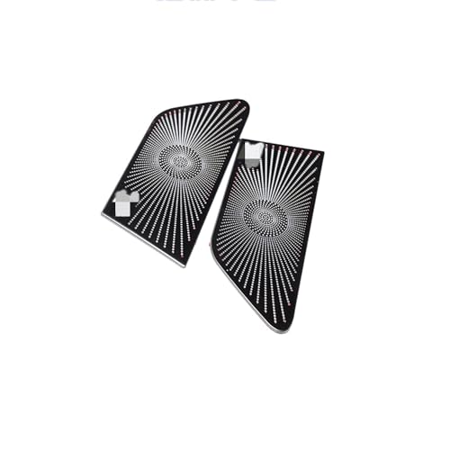 YannnnV12 Dekorativer Rahmen für die Autohupenabdeckung Für Toyota Avalon 2019 2020 2021 2022 2023 XX50,Sound Frame Trim Cover Dekoration Aufkleber Edelstahl Zubehör,B-Titanium Black YannnnV12 Dekorativer Rahmen für die Autohupenabdeckung Für Toyota Avalon 2019 2020 2021 2022 2023 XX50,Sound Frame Trim Cover Dekoration Aufkleber Edelstahl Zubehör,B-Titanium Black von YannnnV12