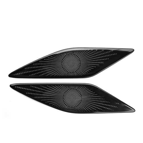 YannnnV12 Dekorativer Rahmen für die Autohupenabdeckung Für VW Golf 8 MK8 Rline GTI,Sound Frame Trim Cover Dekoration Aufkleber Edelstahl Zubehör,E-Fr Pillar-Black 2Pcs YannnnV12 Dekorativer Rahmen für die Autohupenabdeckung Für VW Golf 8 MK8 Rline GTI,Sound Frame Trim Cover Dekoration Aufkleber Edelstahl Zubehör,E-Fr Pillar-Black 2Pcs von YannnnV12
