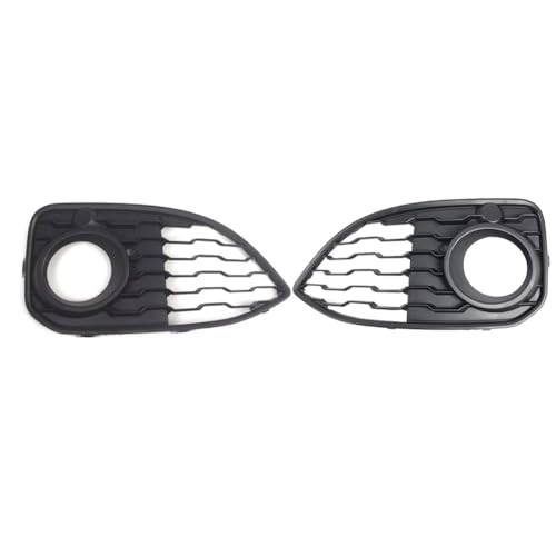 YannnnV12 Nebelscheinwerfer Gitter Für BMW 1 Series F20 F21 LCI M Sport 2015-2019-51118060281 51118060282,ABS -Schutz Vorne Stoßstange Nebel Leichtkühlerwetter -Antibekleidung für Fahrzeug,C-1 Pair von YannnnV12