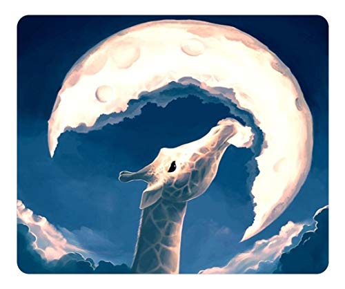 (Maus - Pads) individuelle Mousepad rechteck Desktop - Mousepad Giraffe MIT hochwertigen rechteck von YENDOSTEEN