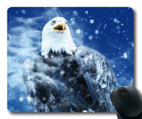 (genaue - kante - Mousepad) vögel im Winter Schnee Kunst der natürlichen Tier Gaming - Maus der Mac - oder der Computer Mouse pad. von OEM