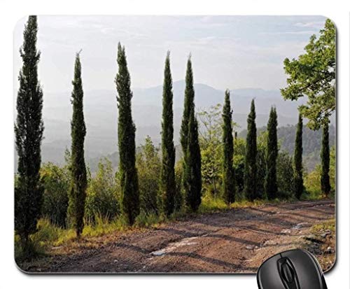 Fine dauerhafte Gemeinsame Kanten Gaming Mouse pad, Baum - Road schmutz Weg EIN Mousepad, Maus - Pads (Forest Mouse pad) von Yanteng