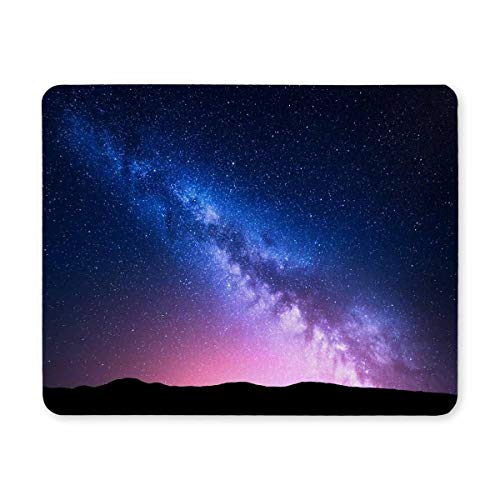 Gaming Mouse pad, Gaming Mouse pad Galaxy und rosa kosmische Computer - Tastatur, Maus - Matte Mousepad, Anti - rutsch - Basis von YENDOSTEEN