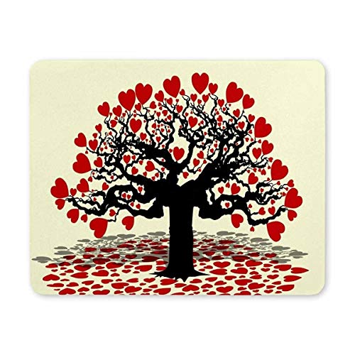 Yanteng Gaming Mouse pad, Maus - Pads Baum Liebe Maus - Pads Computer Mousepad von YENDOSTEEN
