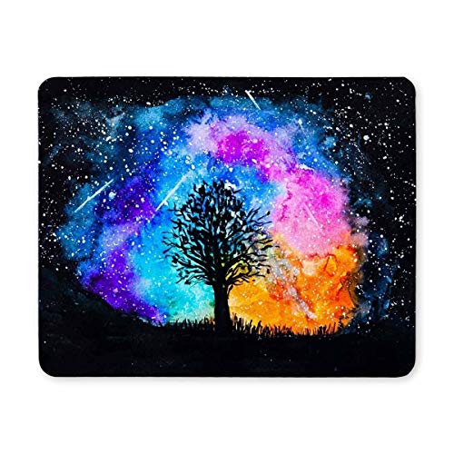 Gaming Mouse pad, Maus - Pads Bunte Baum - Raum, Maus - Pads Nicht bewegen Computer Mousepad von Yanteng