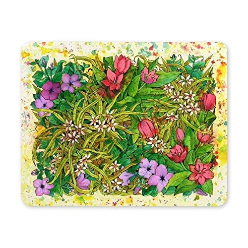 Gaming Mouse pad, Maus - Pads frühling Blumen - rechteckigen Gaming Mouse pad von Yanteng