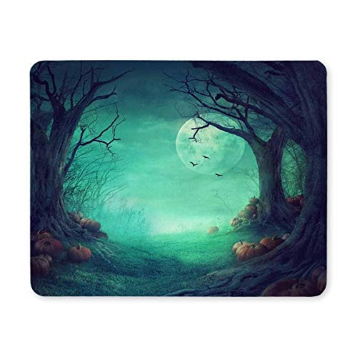 Gaming Mouse pad, Maus - Pads Phantom - Wald und Baum und kürbis - Mousepad Spiel Anti - rutsch - Mousepad von Yanteng