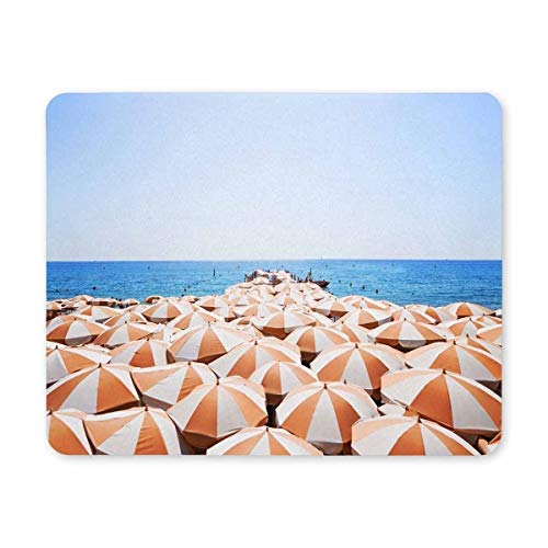 Yanteng Gaming Mouse pad, Maus - Pads Sonnenschirm am Strand Urlaub Urlaub Mousepad Design am Himmel von Yanteng