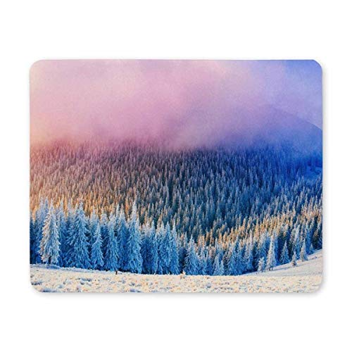 Yanteng Gaming Mouse pad, Maus - Pads MIT Schnee im Winter rutschfesten Gummi - Maus. von Yanteng