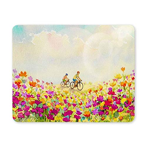 Gaming Mouse pad, Mouse pad - Computer - Maus, rutschfeste Matten Blumen von Yanteng