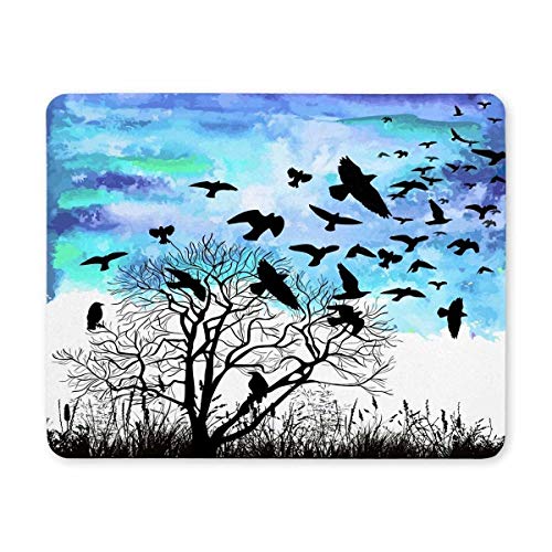 Gaming Mouse pad, mousepads, Baum und Vogel - Mousepad - Design - Mousepad von Yanteng