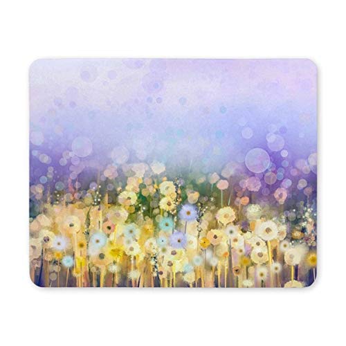 Gaming Mouse pad, mousepads, Blumen, Anti - rutsch - runde bierdeckel perfekte Arbeit und Spiel von Yanteng