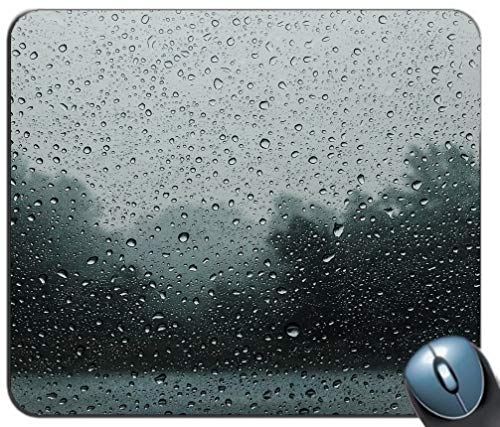 Yanteng - Gemeinsame Gaming Mouse pad, Tropfen Regen Nass - Glas individuelle rechteck - Mousepad Gaming Mouse pad von Yanteng