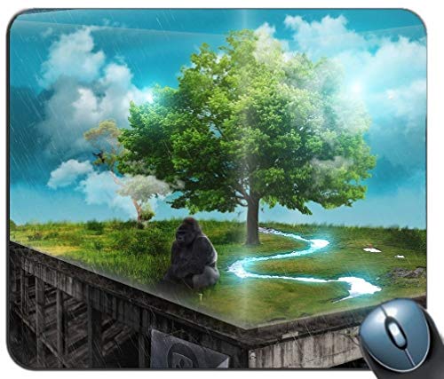 - Gemeinsame Gaming Mouse pad, die Natur in eine Kiste, individuelle rechteckige Anti - rutsch - Mousepad Gaming Mouse pad von YENDOSTEEN