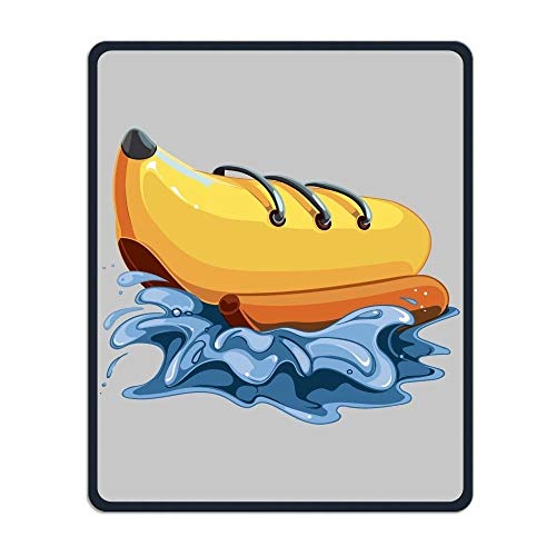 Genaue und dauerhaften Grauen Bananen - ski - Design einzigartigen Mousepad wasserfeste Büro - Forschung Spielen Mouse pad - Mousepad von Yanteng